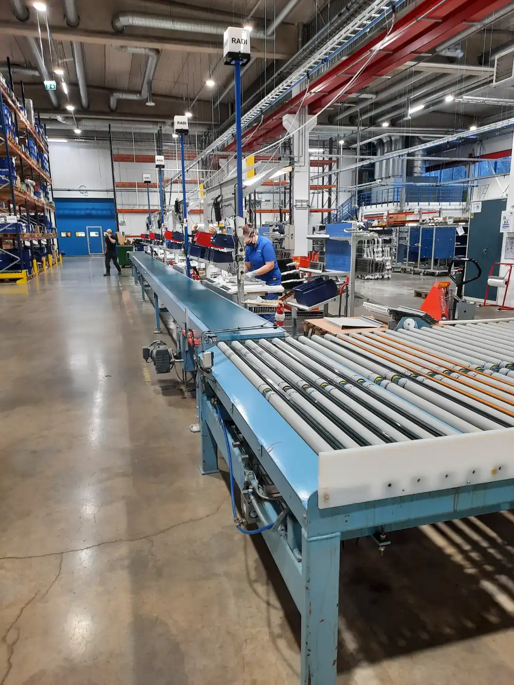 Industrial equipment installation