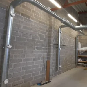 Tootmisruumi ventilatsioonisüsteem
